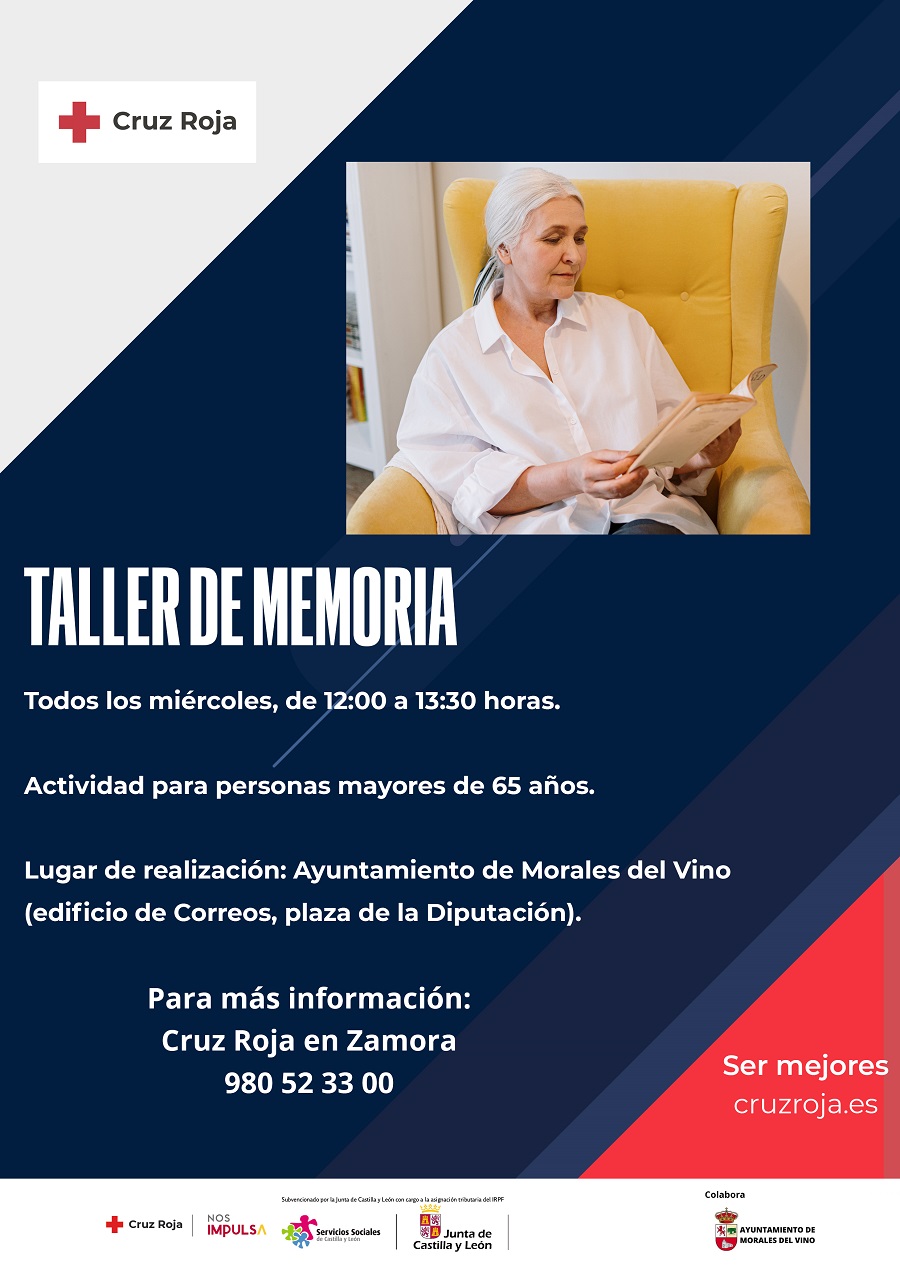 Cartel taller memoria morales octubre 2022